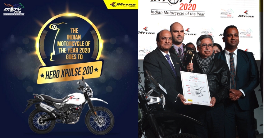 Hero XPulse 200 Wins the Prestigious IMOTY 2020 Award