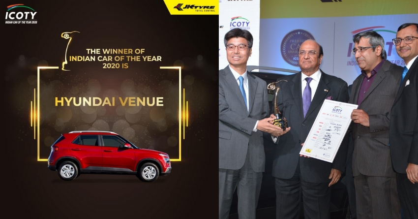 Hyundai Venue is the Indian Car of the Year (ICOTY 2020)