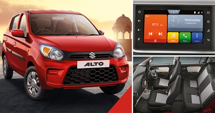 Maruti Alto VXi+ Launched @ INR 3.80 Lakh; Gets 7-inch Touchscreen
