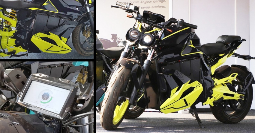 Live Photos of the Orxa Mantis Electric Motorcycle