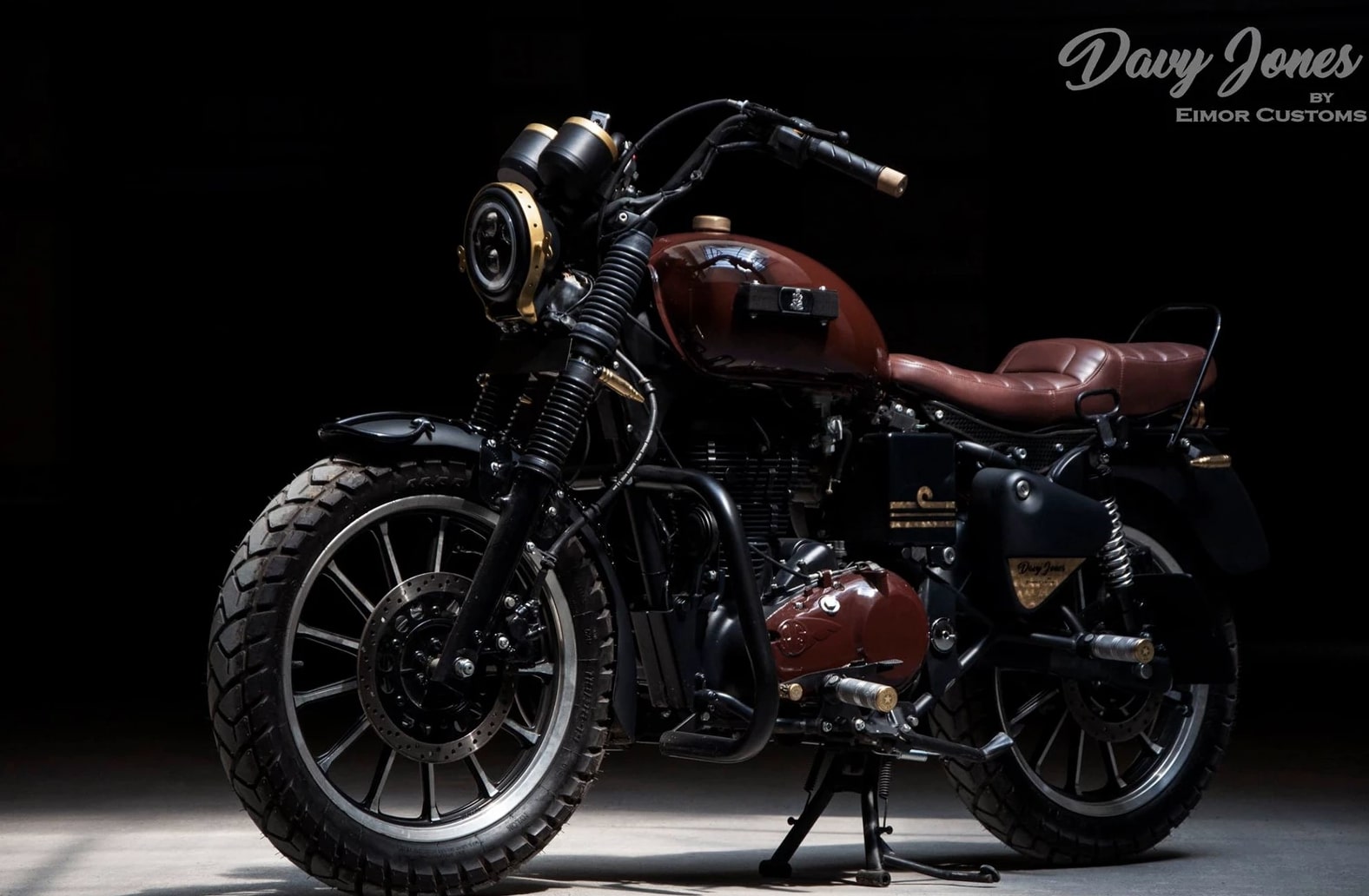 EIMOR Royal Enfield TB 350 Davy Jones Edition Details and Photos - shot
