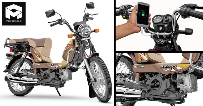 Electric TVS XL Moped Under Development - Here Are The Details