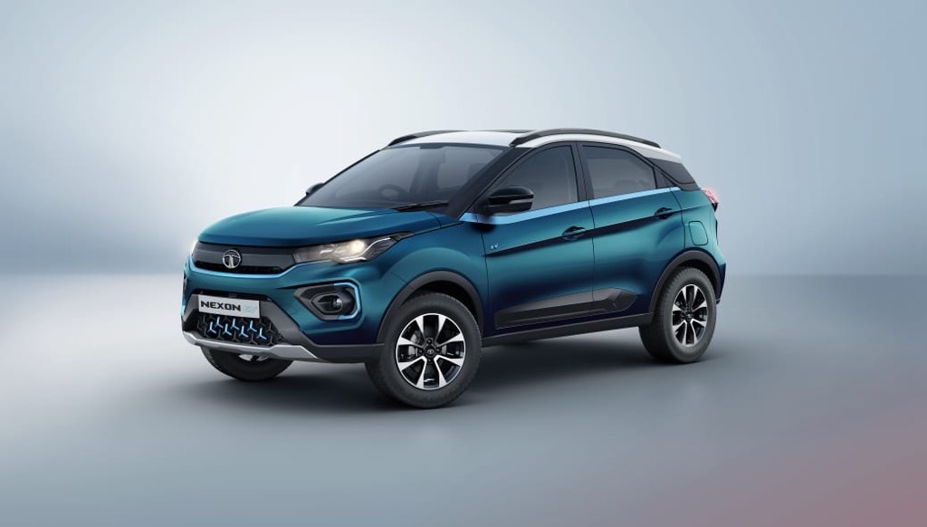 2022 Tata Nexon Electric SUV Variant-Wise Price List in India - left