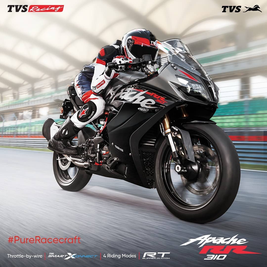 2020 BS6 TVS Apache RR 310 Launched