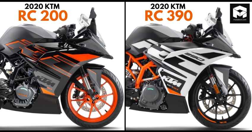 India-Spec 2020 KTM RC 200 and RC 390 Official Images Leaked