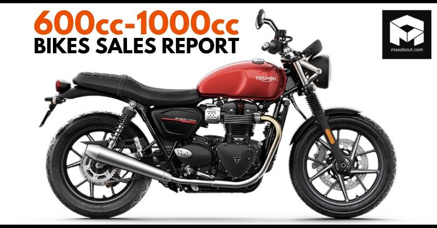 Complete Sales Report of 600cc-1000cc Bikes in India (December 2019)