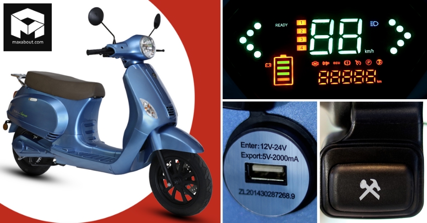Benling Aura Electric Scooter Launched in India @ INR 99,000