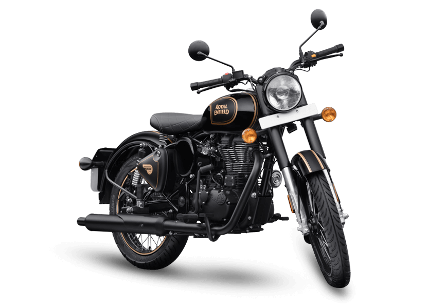 Royal Enfield Classic 500 Tribute Black Officially Announced - close up