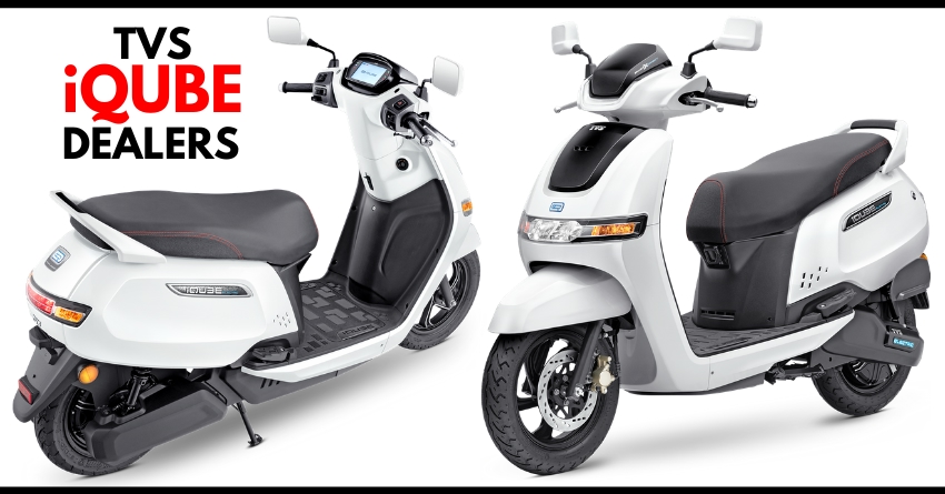 Complete List of TVS iQube Electric Scooter Dealers in India