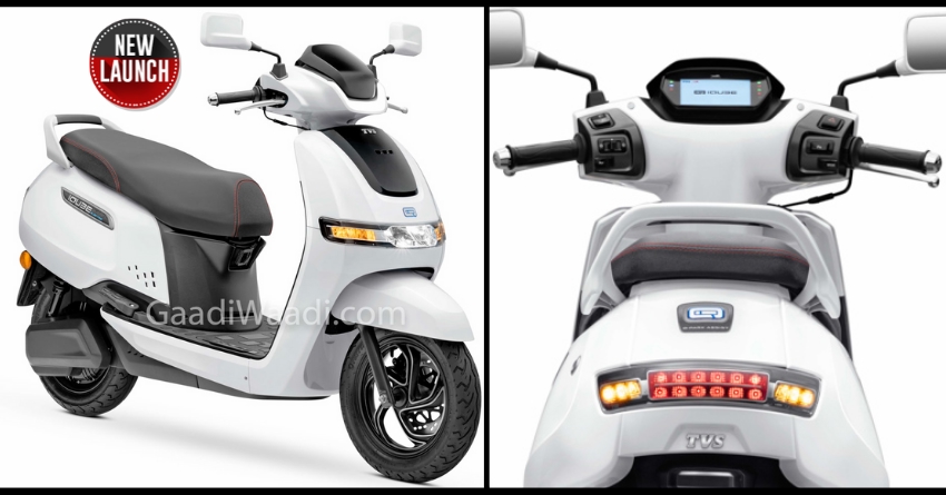 TVS iQube Electric Scooter Launched in India @ INR 1.15 Lakh