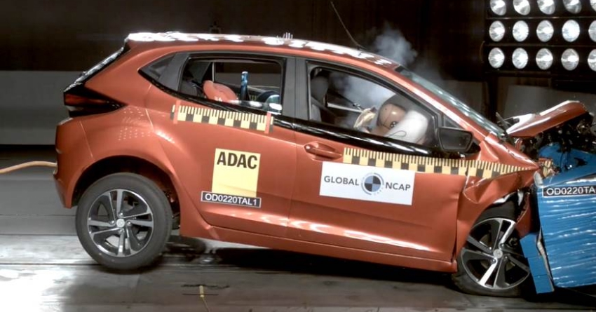 Tata Altroz Scores 5-Star Rating in Global NCAP Crash Tests