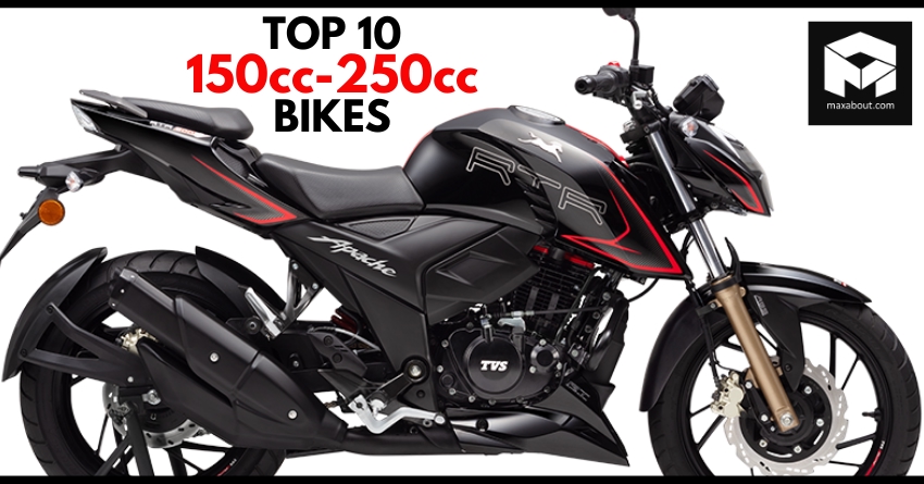Top 10 Best-Selling 150cc-250cc Bikes in India (December 2019)