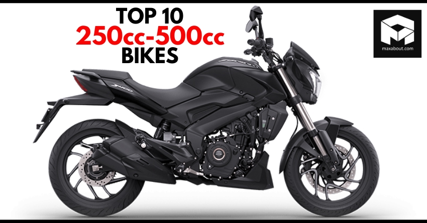 Top 10 Best-Selling 250cc-500cc Bikes in India (December 2019)