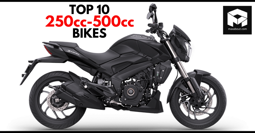 Top 10 Best-Selling 250cc-500cc Bikes