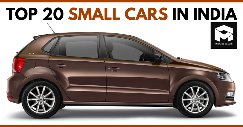Top 20 Best-Selling Small Cars in India in December 2019