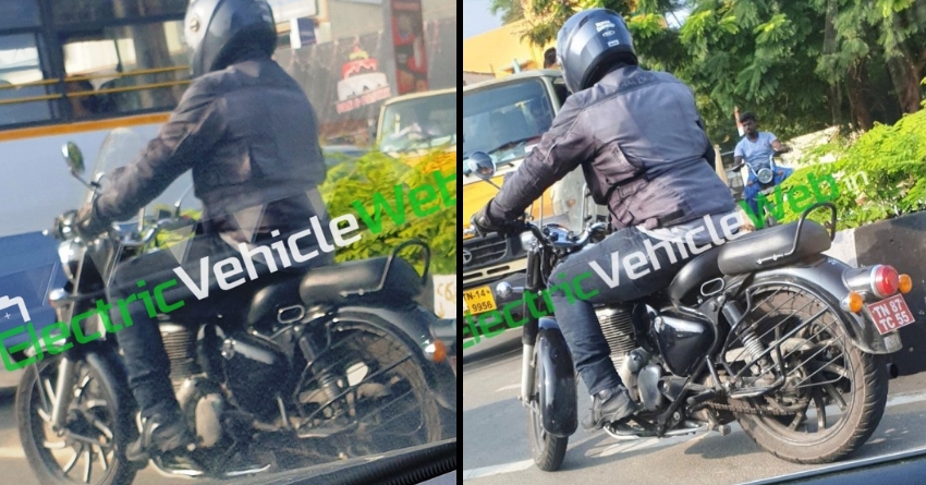 Accessorized Version of Next-Gen Royal Enfield Classic Spotted