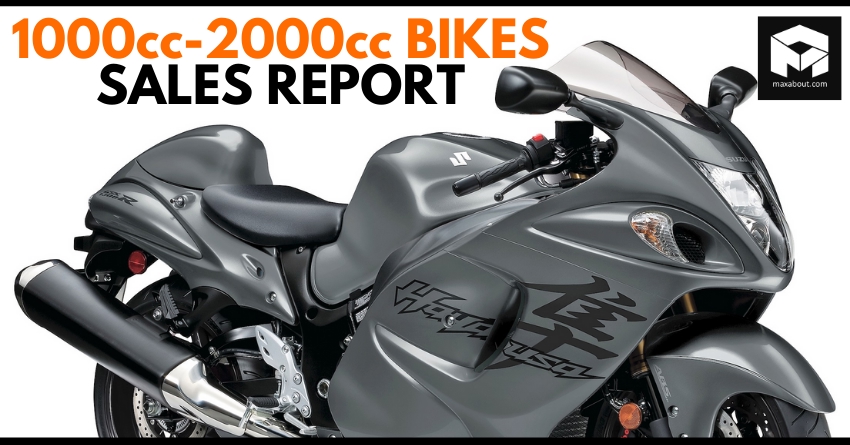 Complete Sales Report of 1000cc-2000cc Bikes in India (January 2020)