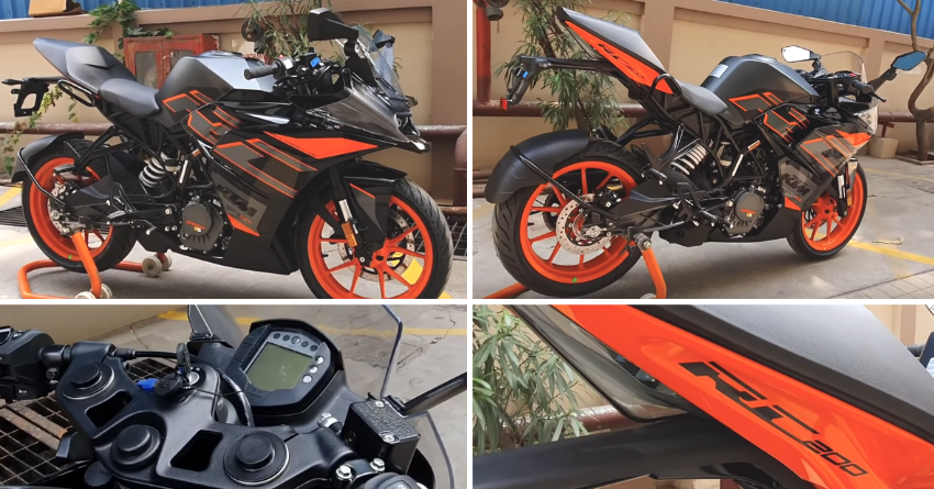 2020 KTM RC 200 Walkaround Review by Dino's Vault