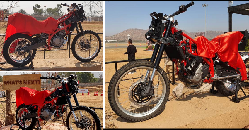 300cc+ Hero Adventure Motorcycle Prototype Revealed