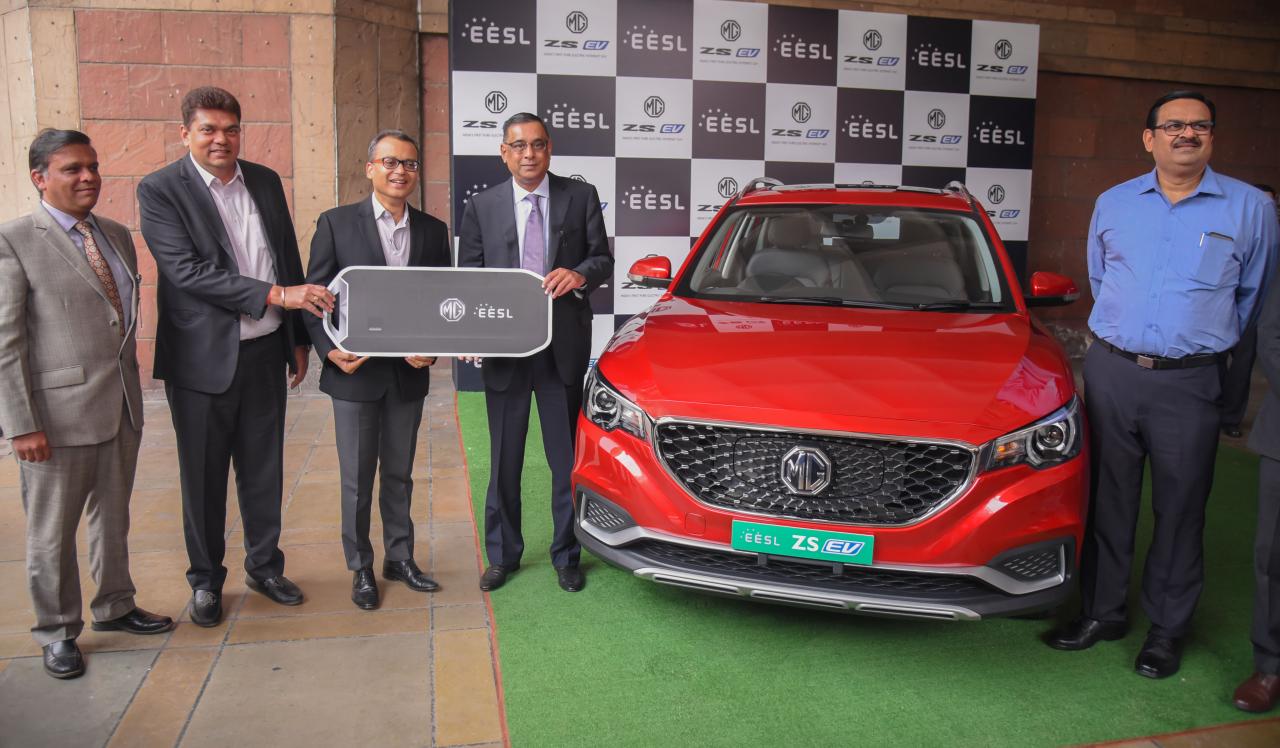 India's First MG ZS Electric SUV Delivered