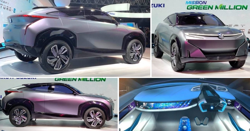 Maruti Suzuki Futuro-e Coupe SUV Concept Officially Revealed