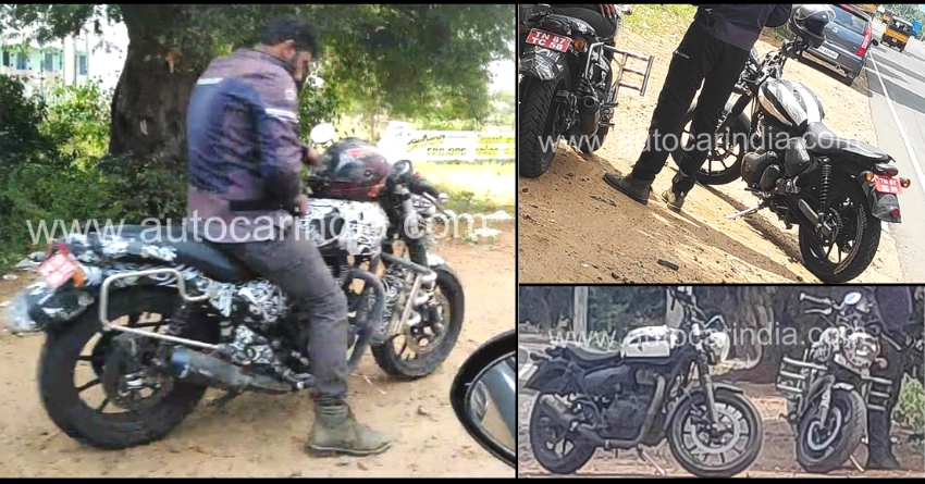 All-New Royal Enfield Motorcycle Spotted; To Rival Jawa Forty Two