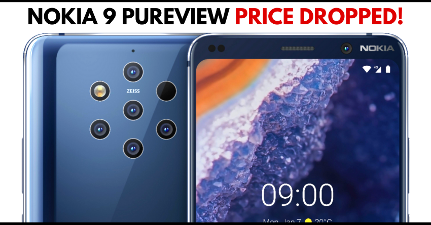 Nokia 9 PureView Price Dropped by INR 15,000 in India