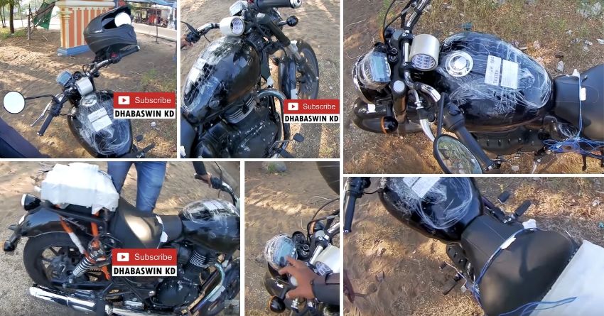 Royal Enfield Meteor Spotted Testing for the First Time