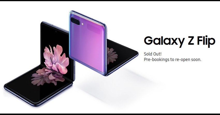 Samsung Galaxy Z Flip Sold Out Within Minutes in India