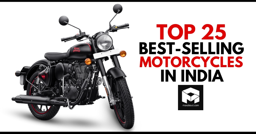 Top 25 Best-Selling Motorcycles in India (January 2020)