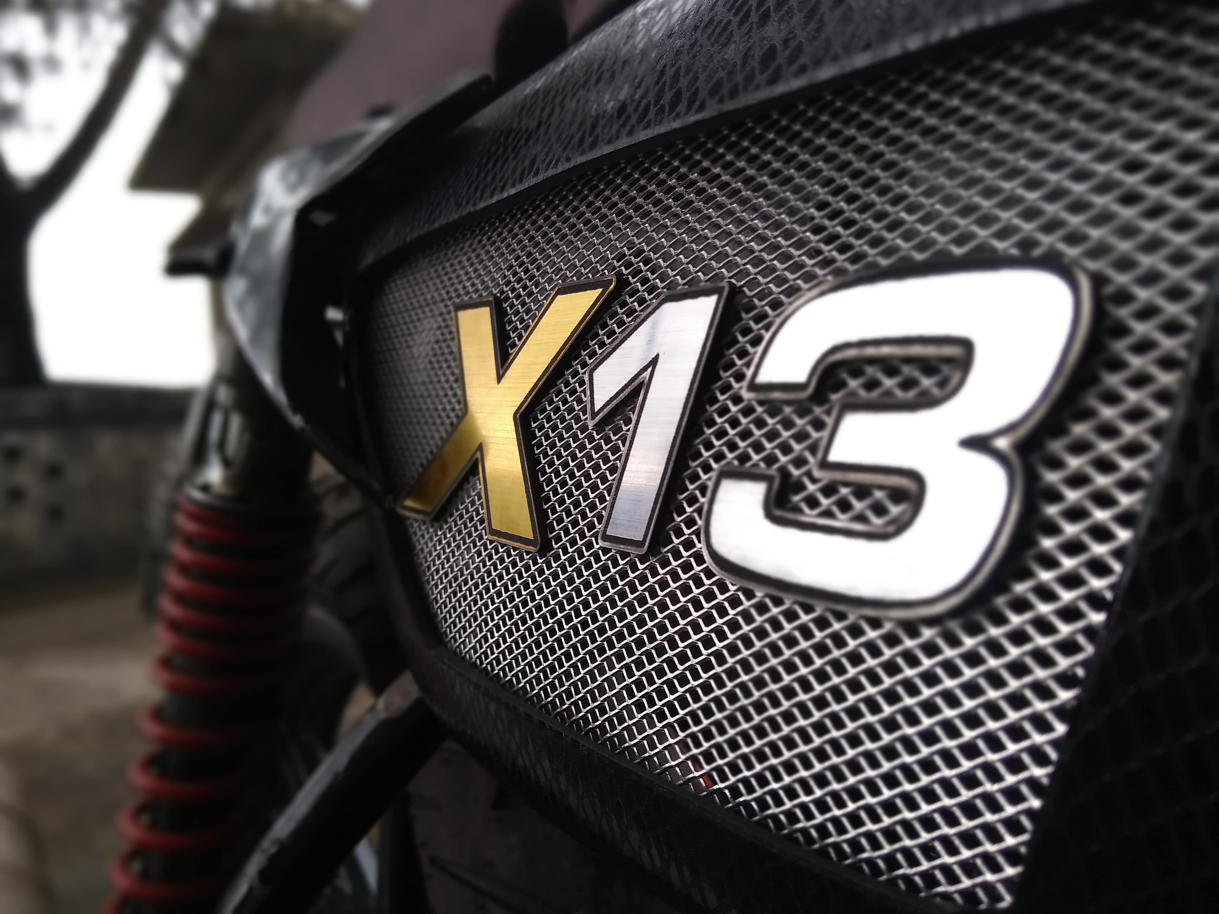 Meet Yamaha X13 (Modified RX 135) by Abishek Dey - right