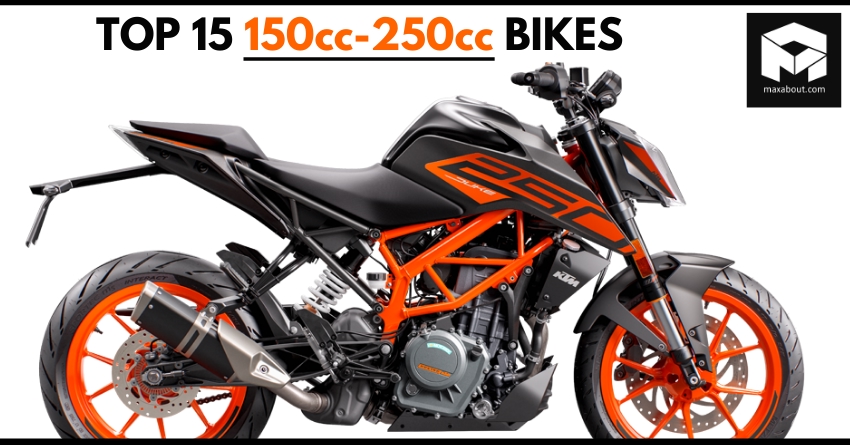 Top 15 Best-Selling 150cc-250cc Bikes in India (February 2020)