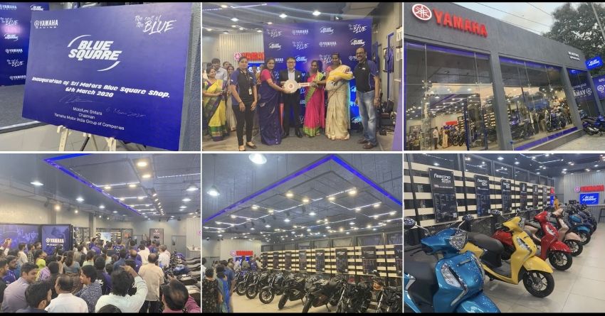 India's 2nd Yamaha Blue Square Showroom Inaugurated