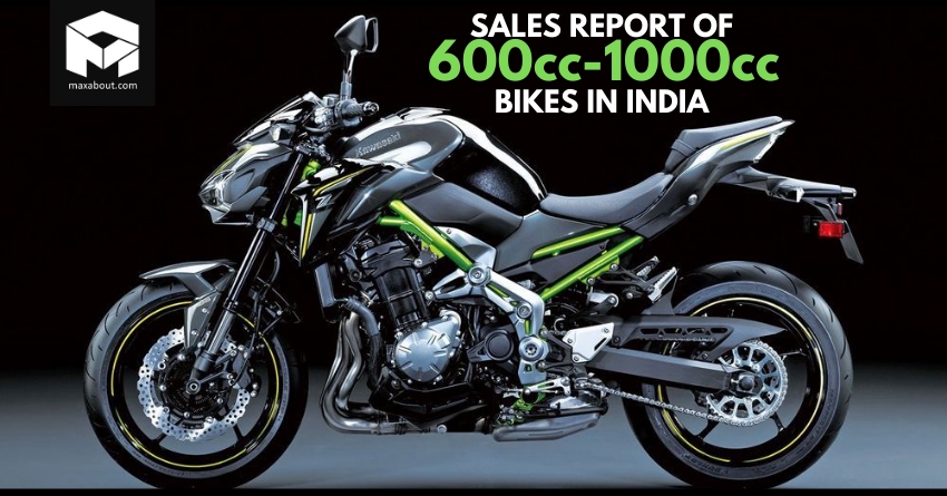 Sales Report of 600cc-1000cc Bikes in India (February 2020)