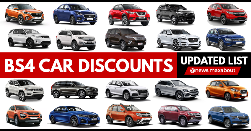 BS4 Car Discounts in India