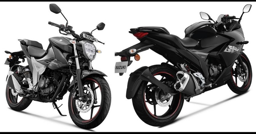 BS6 Suzuki Gixxer and Gixxer SF Launched; Full Price List Revealed