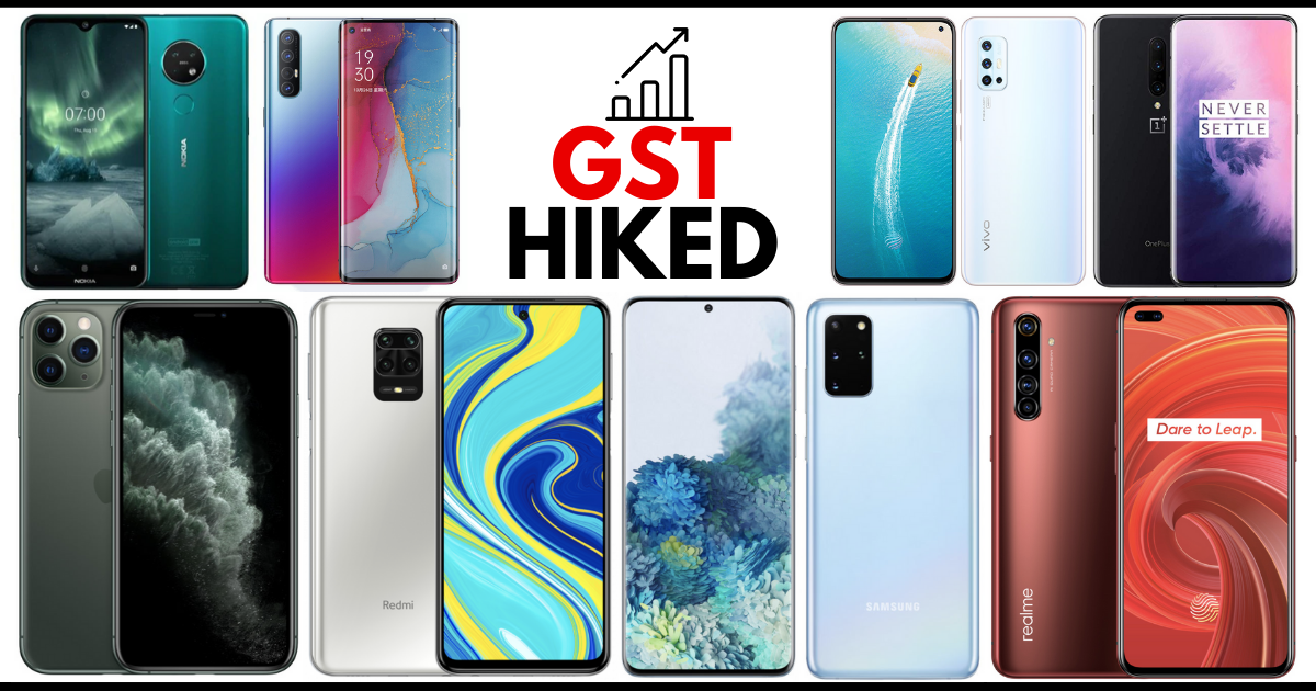 Mobile Phones GST Increased