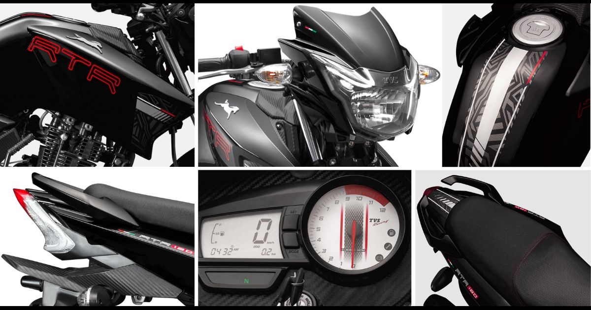 BS6 TVS Apache RTR 180 Launched in India @ INR 1.01 Lakh