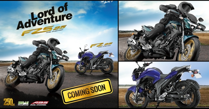 BS6 2020 Yamaha FZ 25 and FZS 25 Officially Teased; Launch Soon