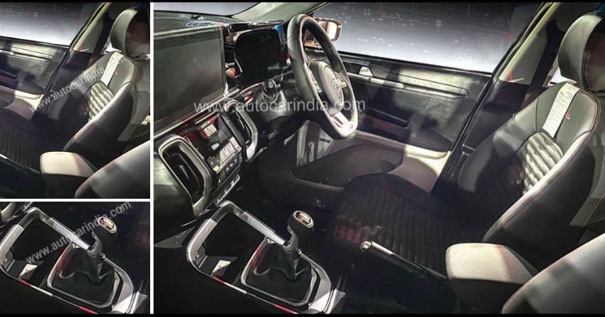 Kia Sonet GT Interior Photos Leaked Ahead of Launch