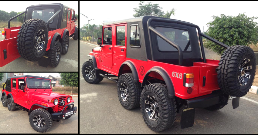 Mahindra Thar 6x6 by SD Offroaders