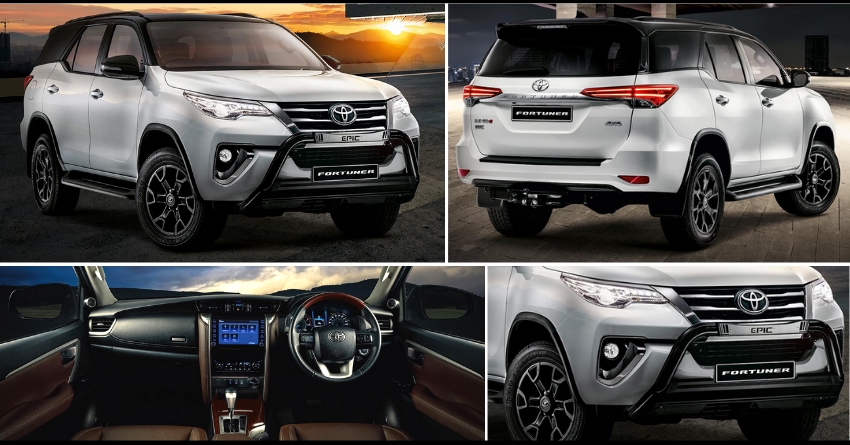 Toyota Fortuner Epic and Epic Black Officially Revealed