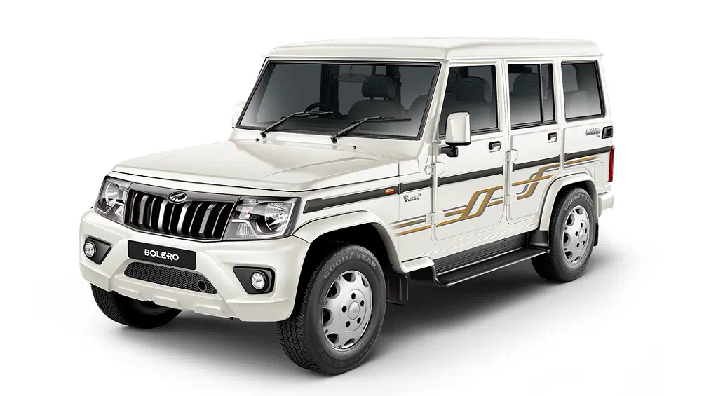 Mahindra Bolero Standard Model Variant-Wise Price List in India - front