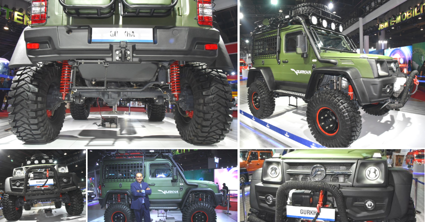 Meet Customized Force Gurkha 4x4 with Extreme Off-Road Capabilities