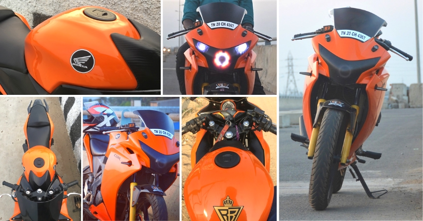 Awesomely Modified Honda CBR150R by Stealth Wraps
