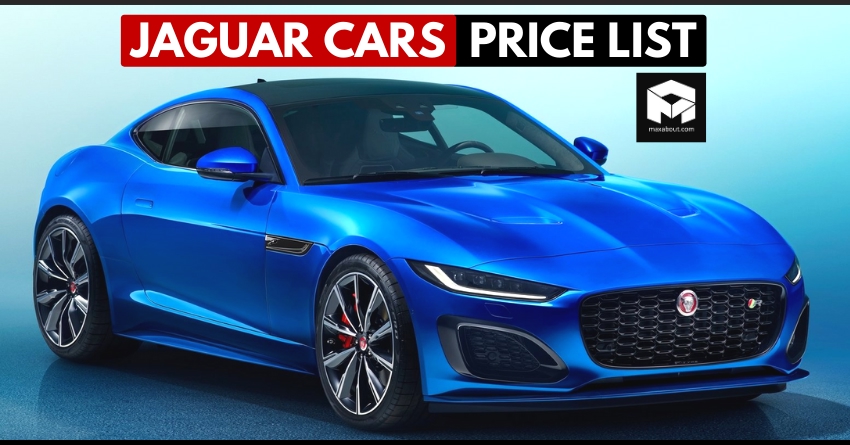 Jaguar Cars Price List in India - Sedans, Sports Cars and SUVs