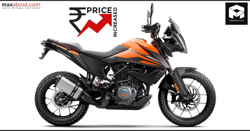 KTM 390 Adventure Price Increased by INR 5,000 in India