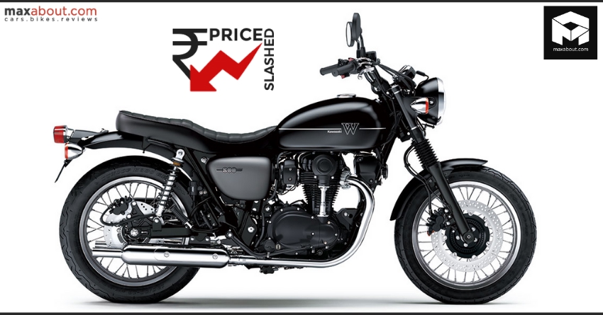 Kawasaki W800 Price Dropped by INR 1 Lakh in India