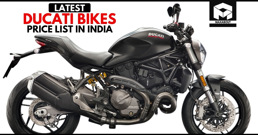 Latest Ducati Bikes Price List in India [Complete Lineup]