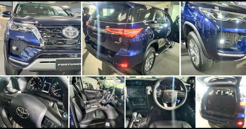2021 Toyota Fortuner Exterior & Interior Live Photos